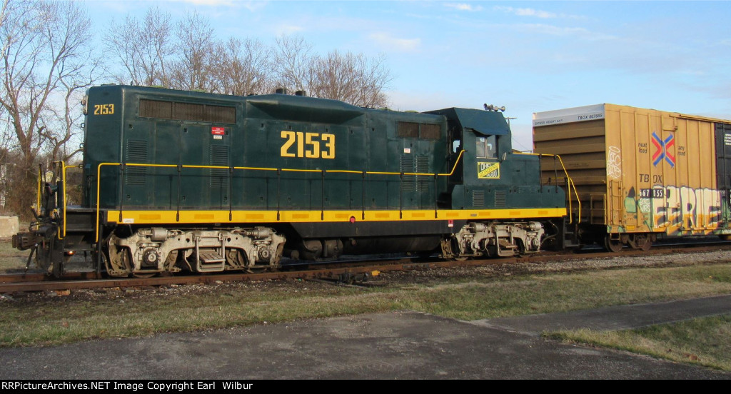 Ohio South Central Railroad (OSCR) 2153